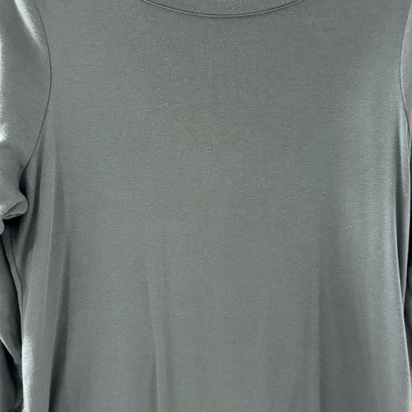 Sejour 1x grayish green top With A Boat Neck Preowned. - Picture 4 of 10